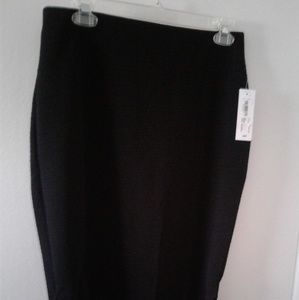Black Beautiful Skirt with Details on both sides